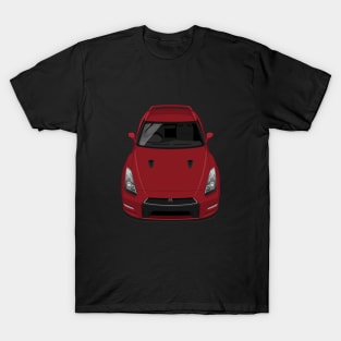 GTR R35 2007-2016 - Solid Red T-Shirt